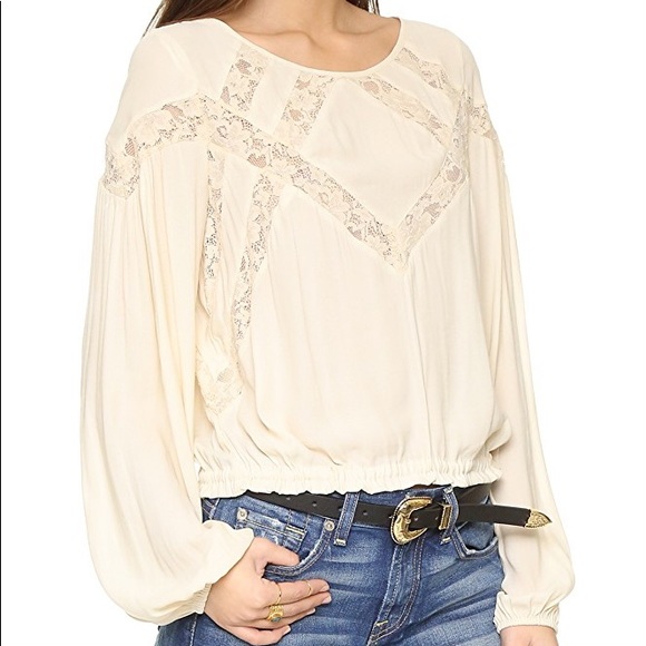 Free People | Geometry Lessons Lace Top - Picture 1 of 7